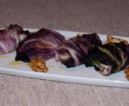 Involtini di radicchio alle noci